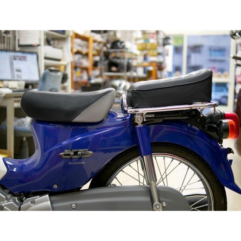 スーパーカブ [純正部品]ピリオンシート 厚型 2人乗りシート スーパー