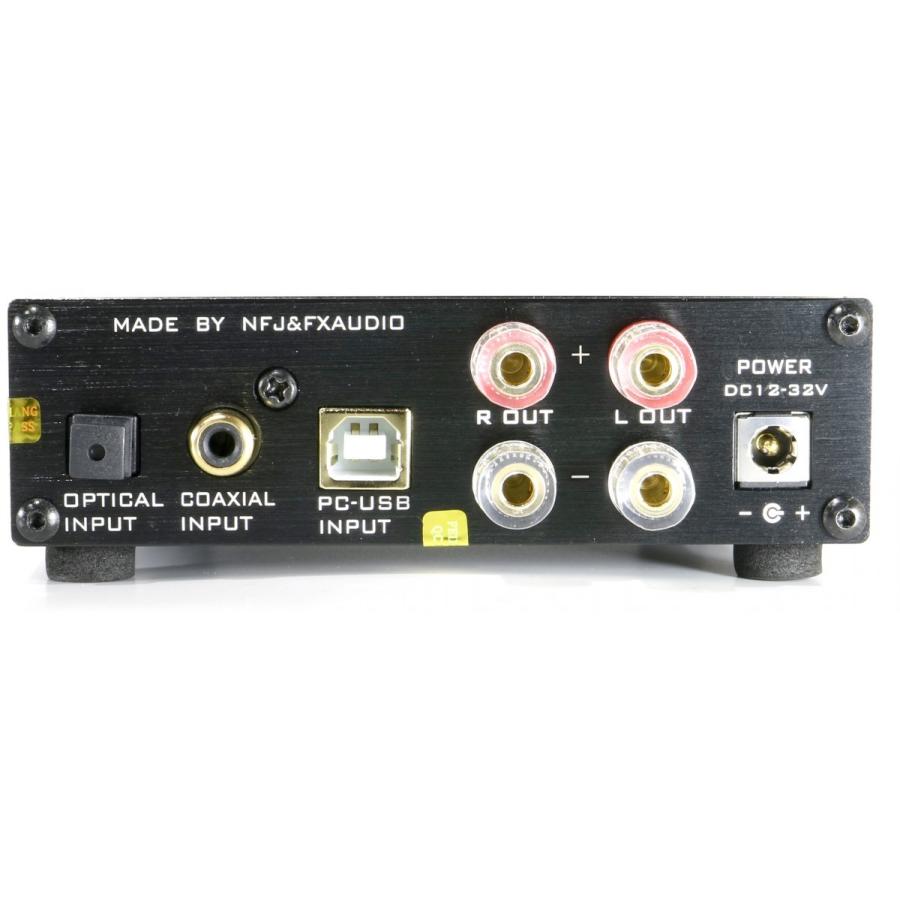 FX AUDIO FX-AUDIO- D802J『ブラック』ハイレゾ対応・三系統デジタル