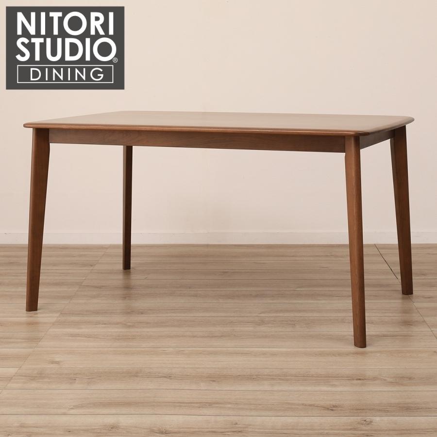 ニトリ（NITORI） ダイニングテーブル(Nコレクション T-01 135 MBR