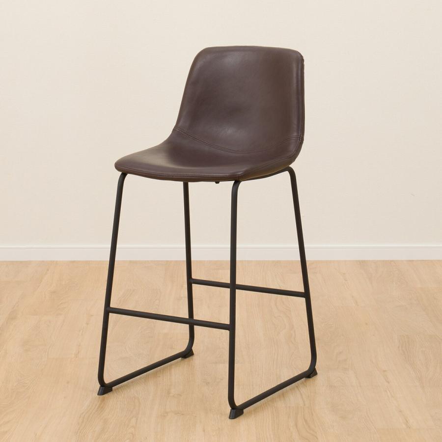 ニトリ（NITORI） カウンターチェア(HO103 DBR/BK) : ニトリ Yahoo!店