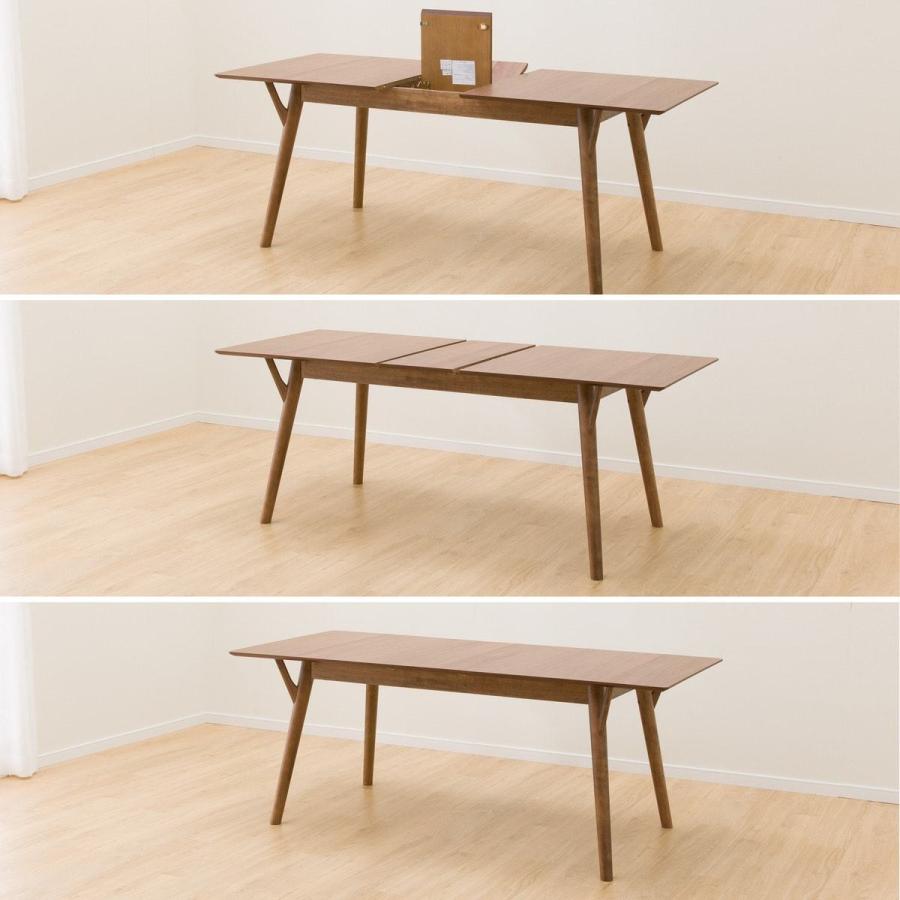 ニトリ（NITORI） 幅150(伸長時180) 伸長式ダイニングテーブル