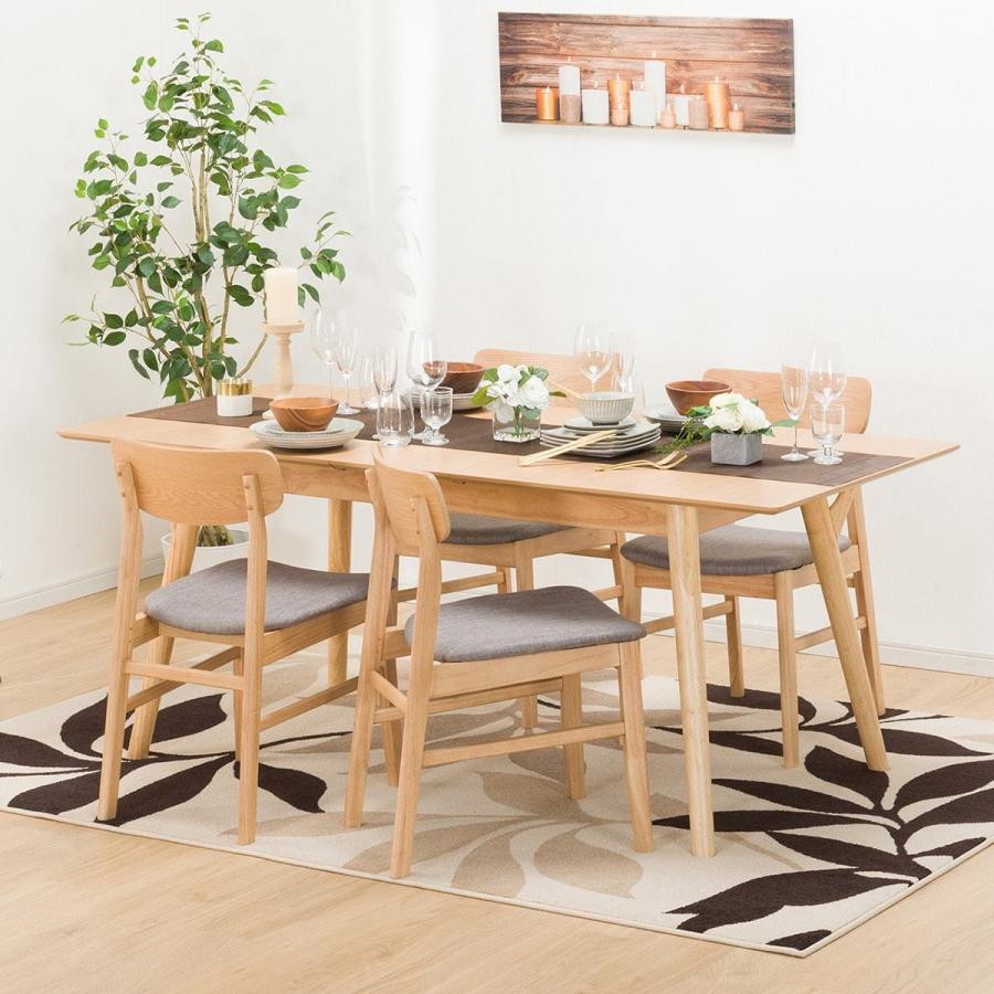 ニトリ（NITORI） 幅150(伸長時180) 伸長式ダイニングテーブル