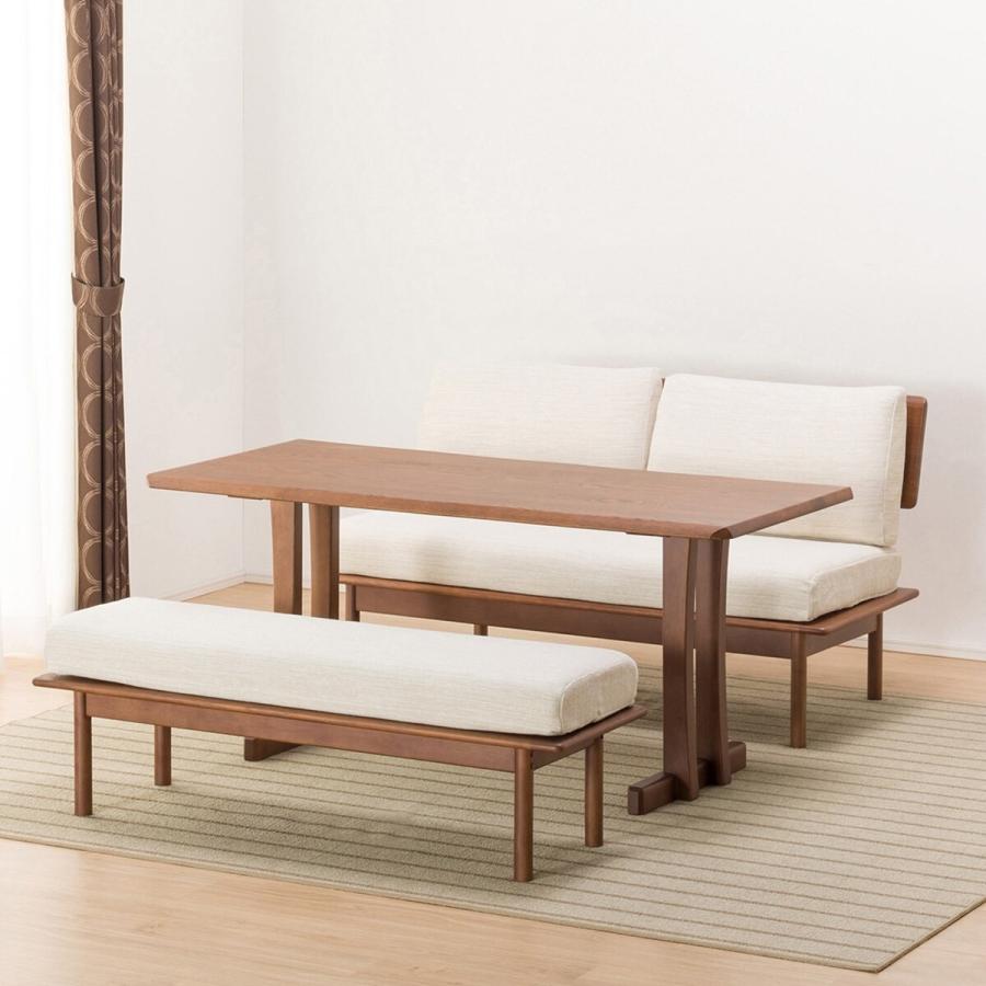 ニトリ（NITORI） 幅150cm 無垢リビングダイニングテーブル(オー