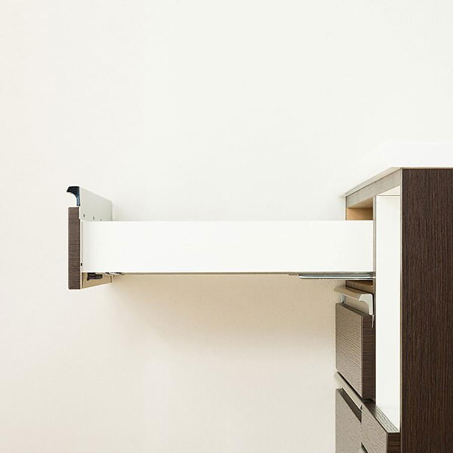 ニトリ（NITORI） キッチンカウンター(レジューム90QH-R DBR) ニトリ