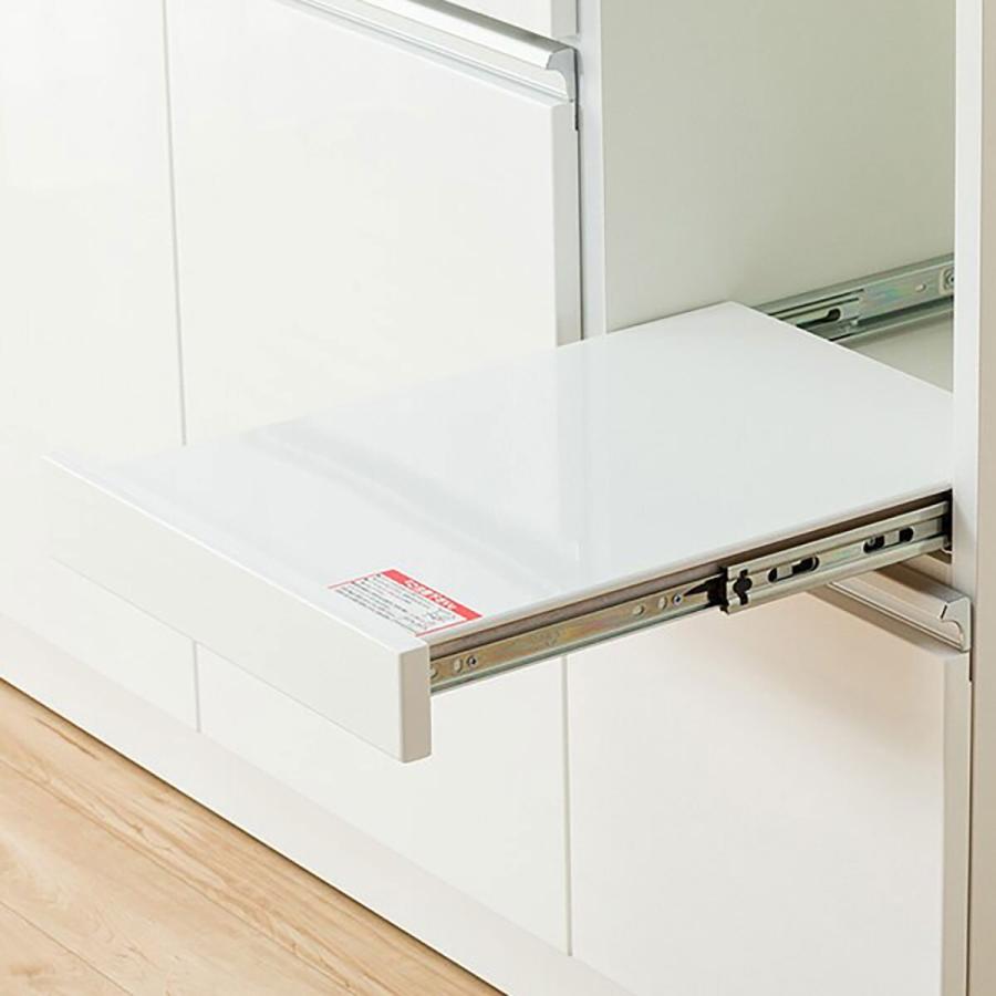 ニトリ（NITORI） キッチンカウンター(レジューム120-2TL-R WH) ニトリ