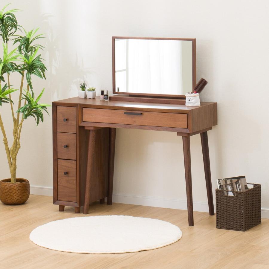 ニトリ（NITORI） デスクドレッサー(Nフィルン80MBRイス無し) 鏡台