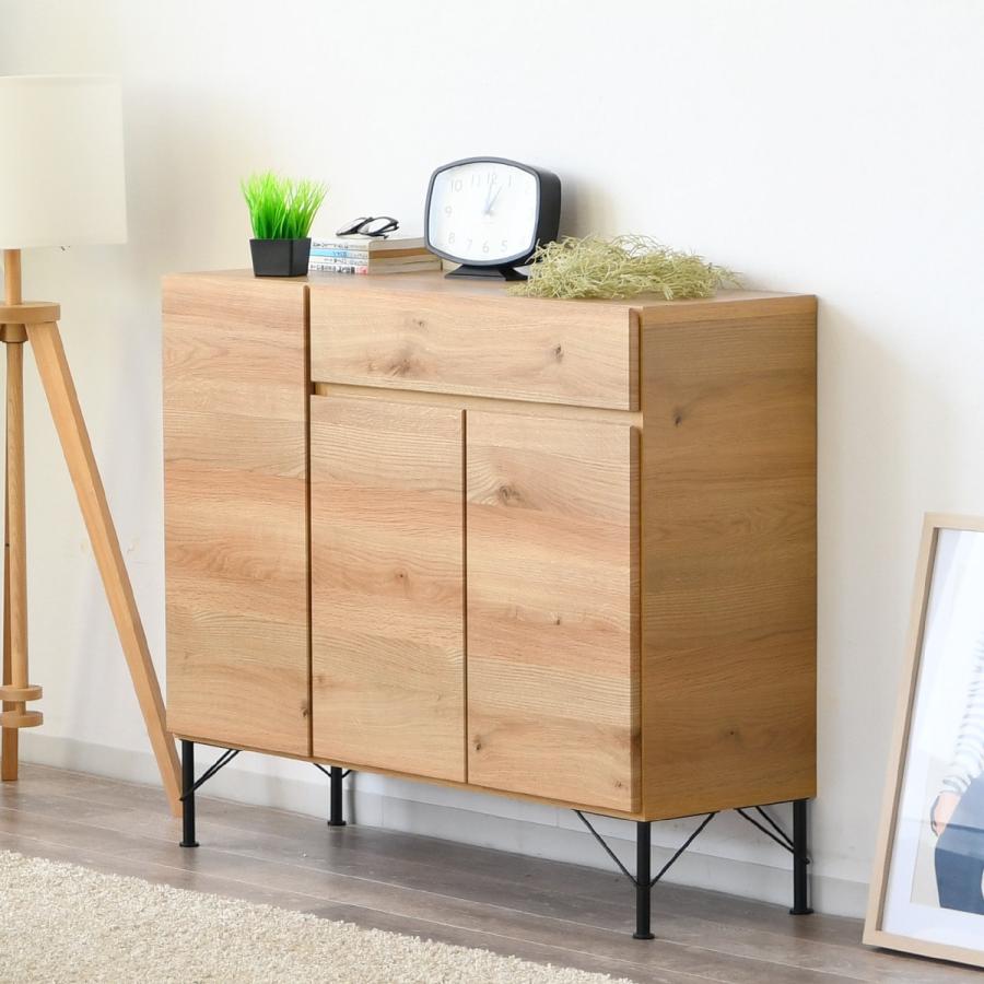 ニトリ（NITORI） 北欧風シンプルキャビネット （幅104.5cm NA