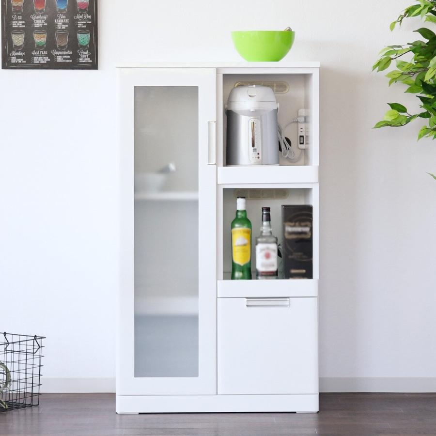 ニトリ（NITORI） 省スペースレンジ台(幅70cm WH) キッチンカウンター