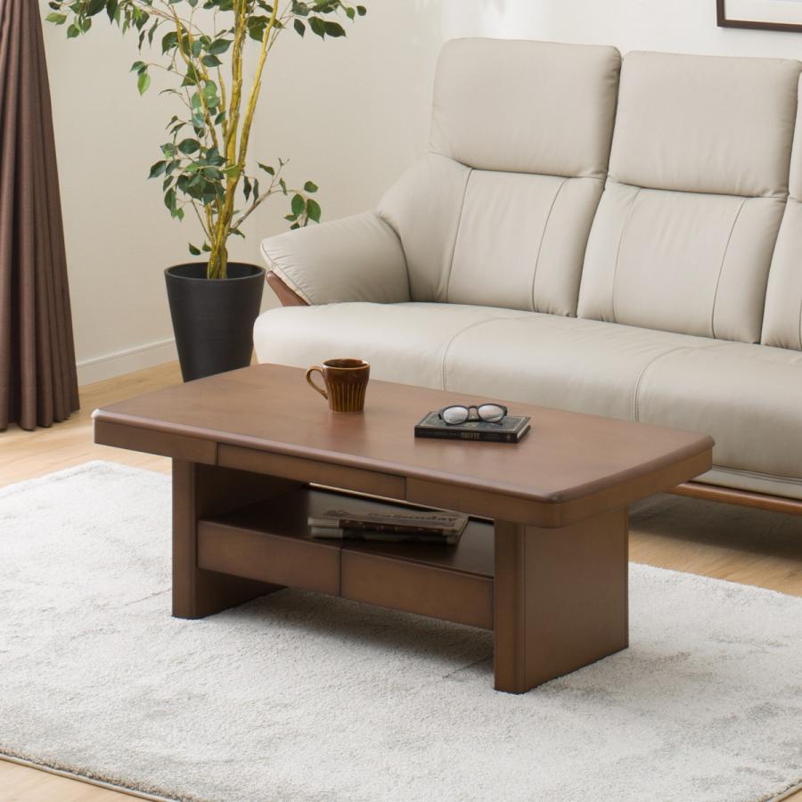 ニトリ（NITORI） 幅110cm センターテーブル( GK01 MBR） : ニトリ