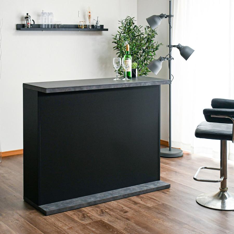 ニトリ（NITORI） セラミック天板 バーカウンター (幅120cm ストレート