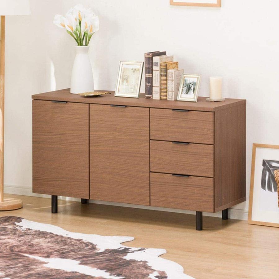 ニトリ（NITORI） サイドボード(エトナ 120SBR MBR) リビング収納