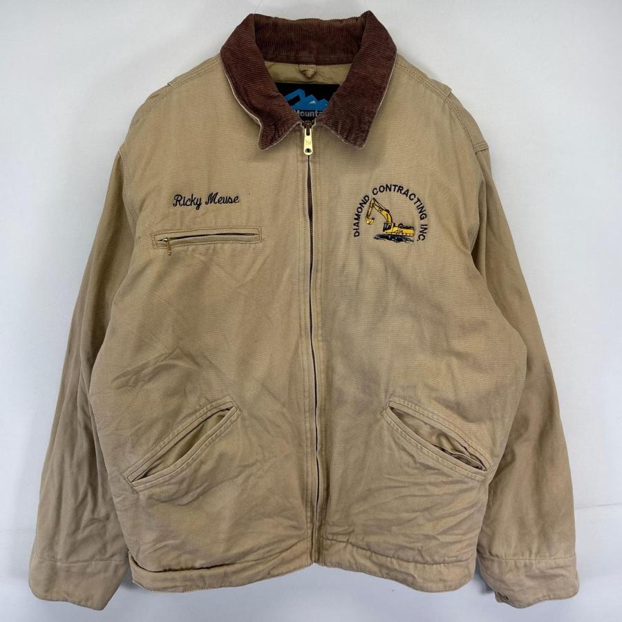 古着 Tri −Mountain ワークジャケット ダック デトロイトタイプ 企業