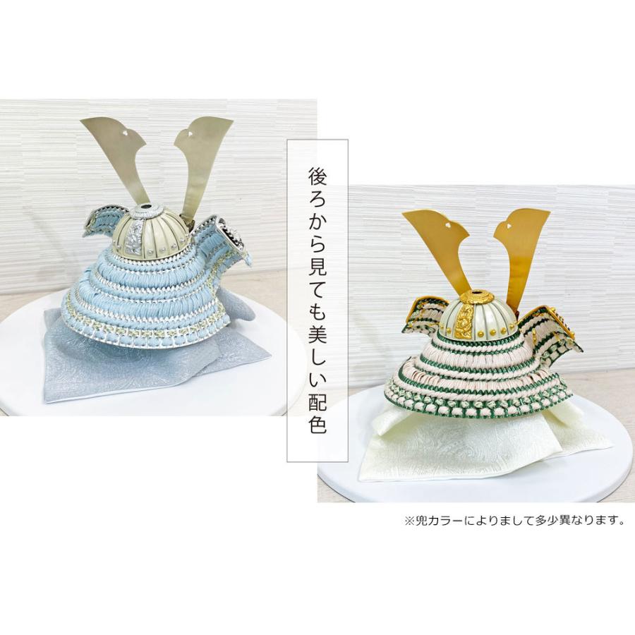 五月人形 コンパクト おしゃれ 兜飾り オルゴール付 端午の節句 5月