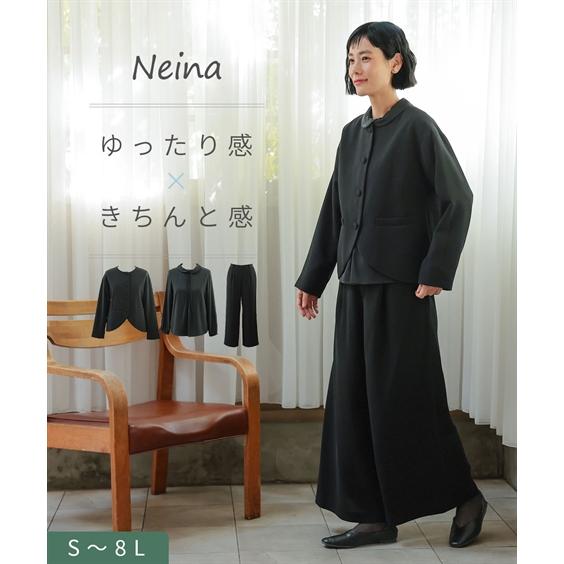 ニッセン（nissen） 喪服 レディース ブラックフォーマル パンツスーツ