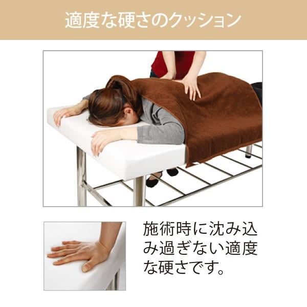 7BEAUTY（7ビューティー） マッサージベッド H脚 有孔 長さ190×幅80cm