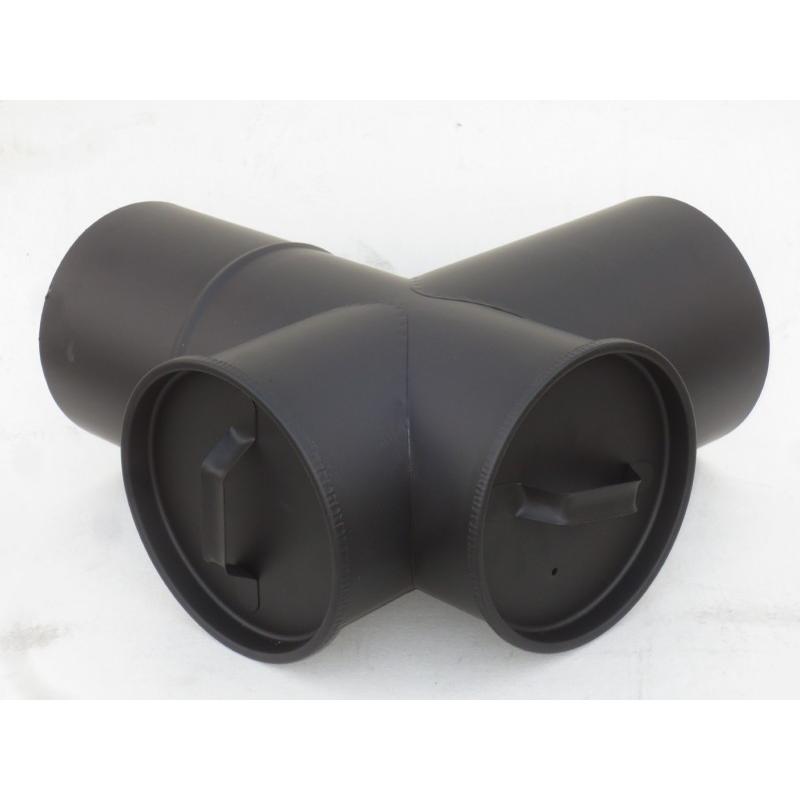 □送料無料□シングル十字曲/150ミリ煙突用 薪ストーブ : ノザキ産業