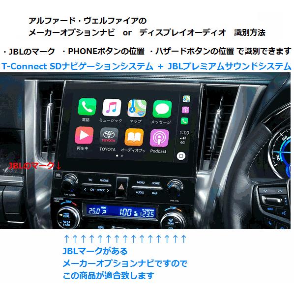 日本製 トヨタ アルファード ヴェルファイア AGH30/35 GGH30/35 JBL