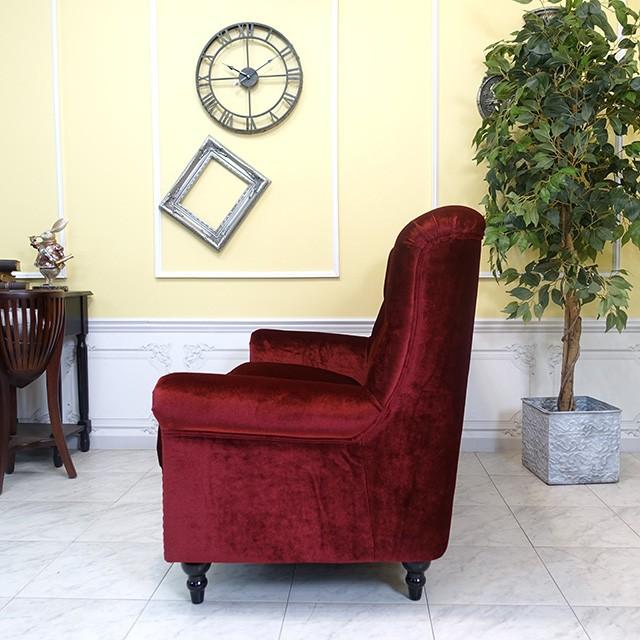 昭和レトロ ダブルソファ アンティーク ウィングチェア 2人 二人掛け