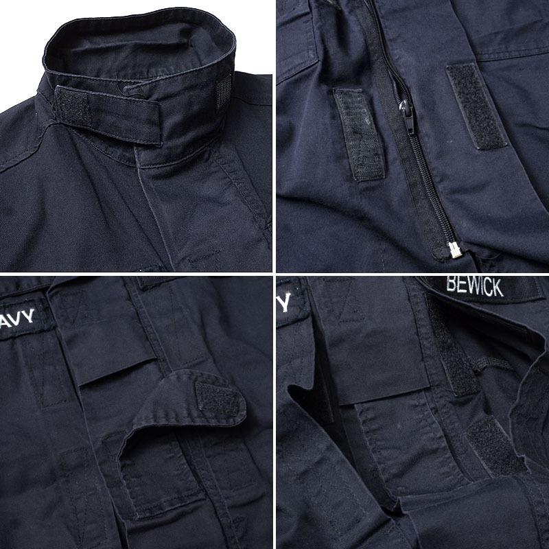 イギリス軍 Royal Navy コンバットジャケット ネイビー USED JS144UN