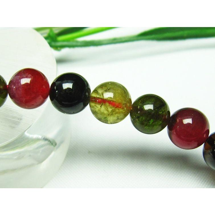 ミックスカラートルマリン ブレスレット 8mm パワーストーン 天然石