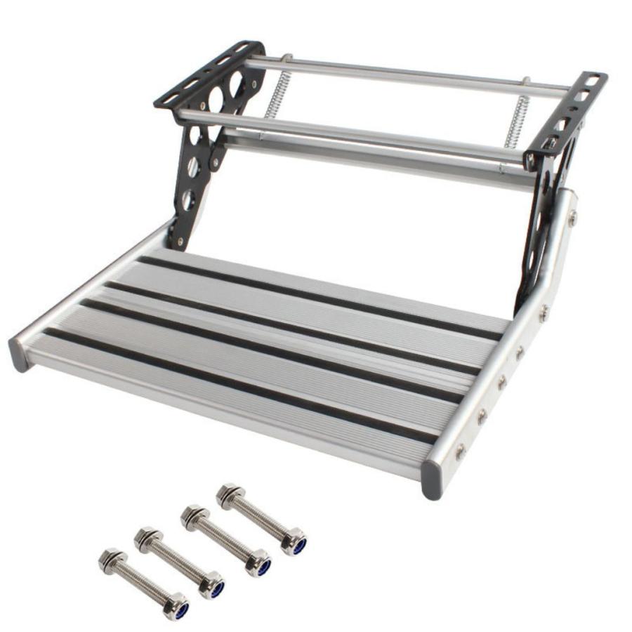 ステップ マニュアル 手動 折りたたみ 踏み台 キャンピングカー RV