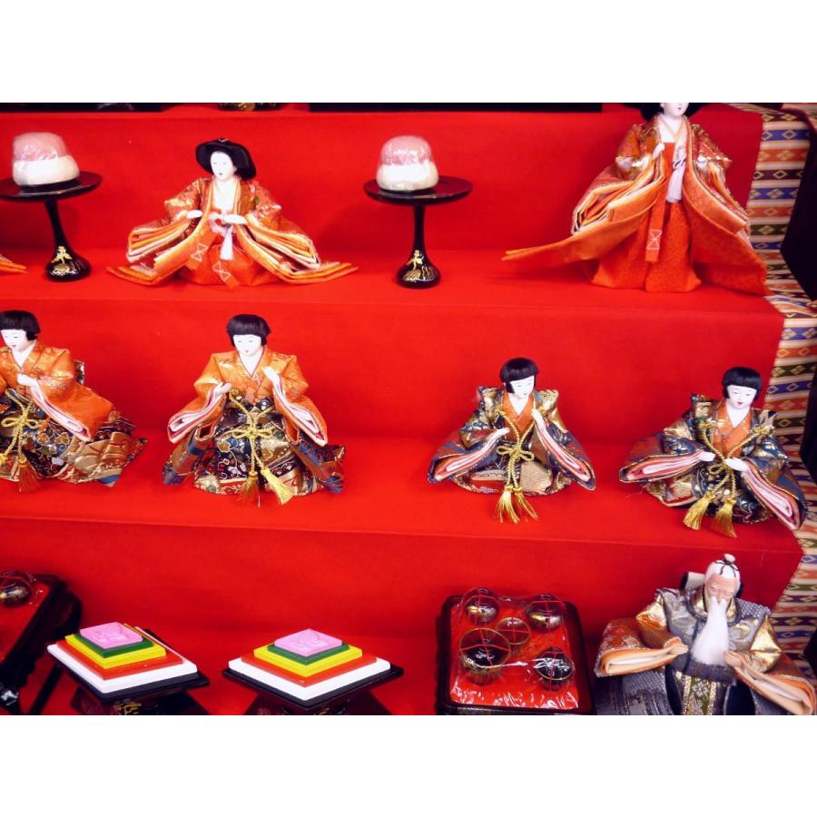 ひな人形☆七段十五人飾り A2−35x7C☆横幅105*奥行135