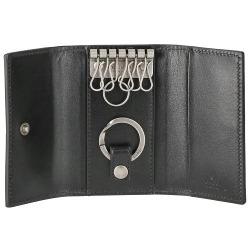 GUCCI（グッチ） キーケース レディース GGマーモント ブラック 435305