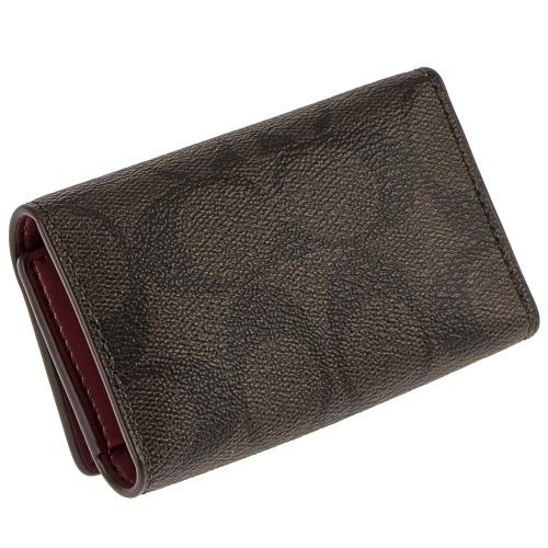 COACH（コーチ） アウトレット キーケース レディース ブラウン