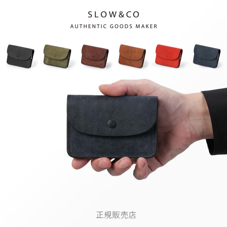 SLOW（スロウ） 最大50% 3/5限定 ミニ財布 二つ折り財布 メンズ