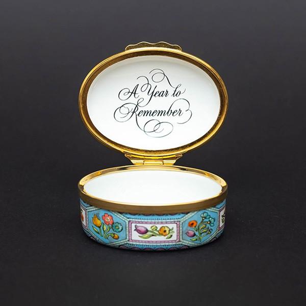 HALCYON DAYS ハルシオンデイズ エナメルボックス 『A Year to