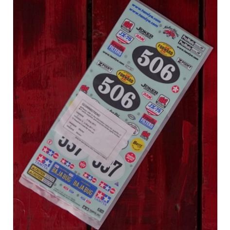 ▽ワーゲンオフローダー（2010）ステッカー袋詰19495616（ゆうパケット