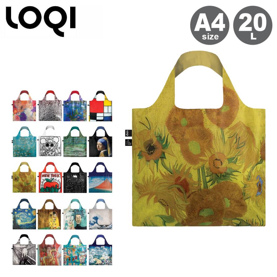 LOQI ローキー トートバッグ エコバッグ A4 Museum Collection メンズ