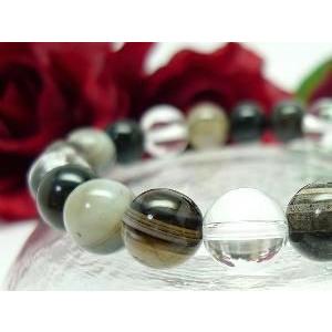 厄除け お守り 天眼石 水晶 ブレスレット パワーストーン メンズ