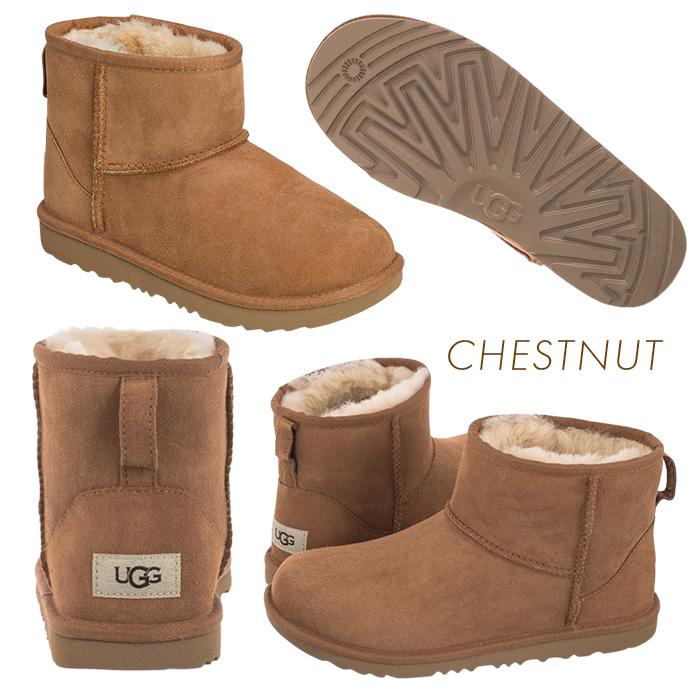 UGG ムートンブーツ レディース キッズ クラシックミニ2 ショート