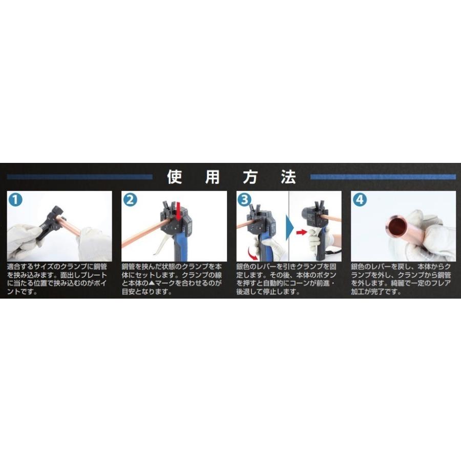 イチネンTASCO タスコ スマートフレアツール TA550SF 電動式フレア工具