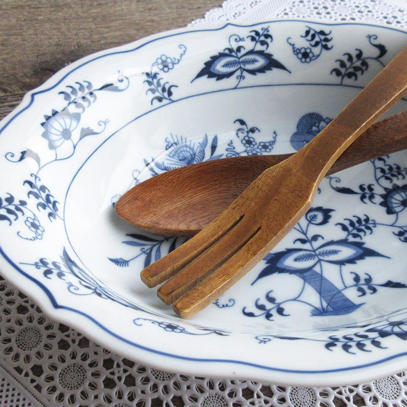 完売】ブルーダニューブ オーバルボウル 25.5cm / Blue Danube スープ