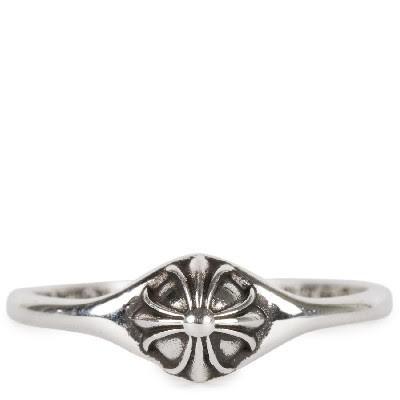 CHROME HEARTS BUBBLEGUM MINI HALF CROSSBALL RING クロムハーツ