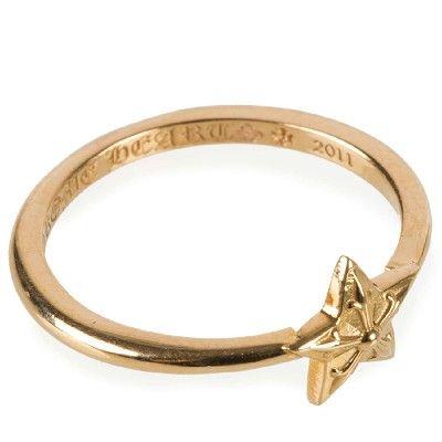 CHROME HEARTS 5 PT STAR BUBBLEGUM RING クロムハーツ 5 スター