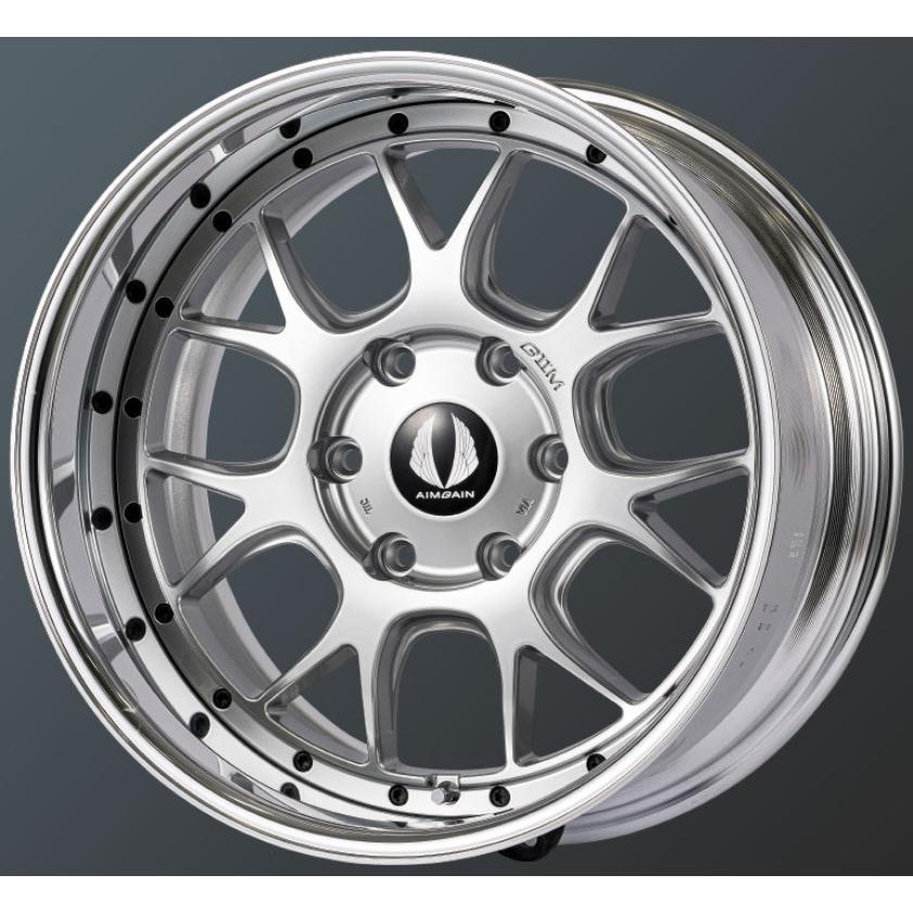 エイムゲイン(AIMGAIN) G2M ハイパーシルバー 19インチ 【厳選輸入225
