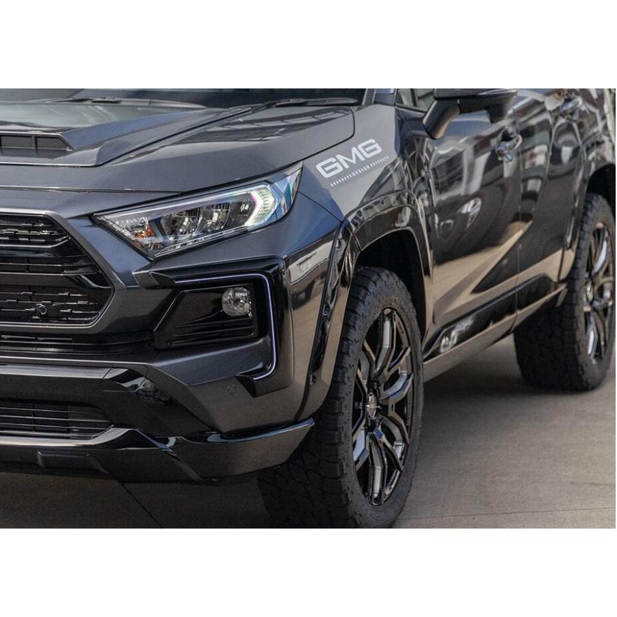 50系RAV4 オーバーフェンダーキット未塗装 【アドベンチャー/オフ