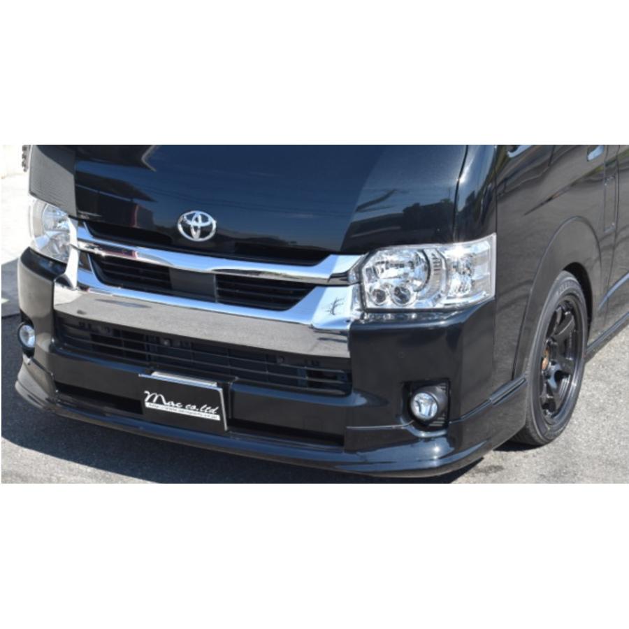 フロントリップスポイラー【未塗装・塗装済み+カーボン】 200系