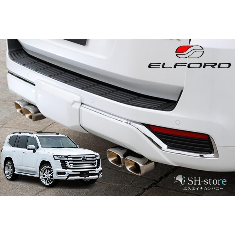 300系ランドクルーザー スプリット4本出しマフラータイプX(スクエア