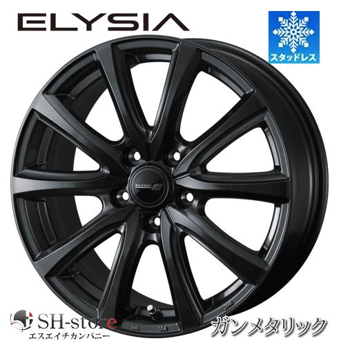 WEDS ウェッズ エリシア ガンメタリック 17インチ 40系アルファード