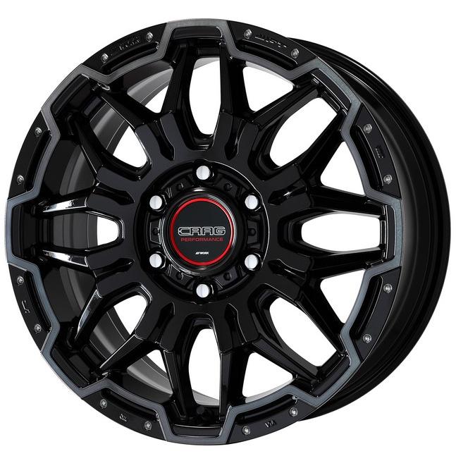 300系ランドクルーザー専用 ワーク(WORK/CRAG)クラッグLCG 18インチ