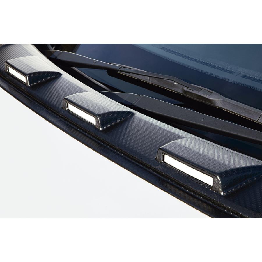 JAOS（ジャオス） ボンネットディフレクター カーボン調 デリカ D:5 19