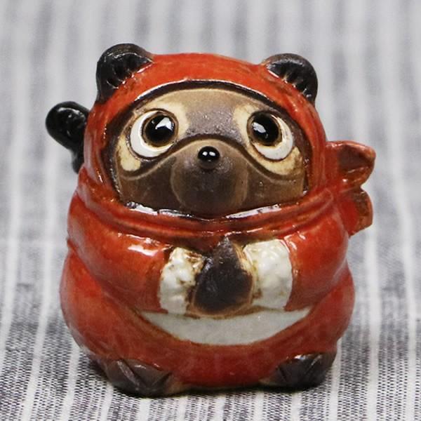信楽焼 狸 陶器 たぬき タヌキ 開運 厄除け にんじゃ ニンジャ 忍者狸