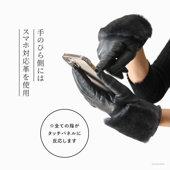 GALA GLOVES（ガラ グローブ） スマホ対応 手袋 レディース 革 レザー