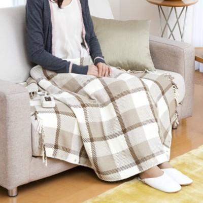 ゼンケン 電気ひざかけ 綿100% 電磁波99%カット ZR-50LT ZR-51LT