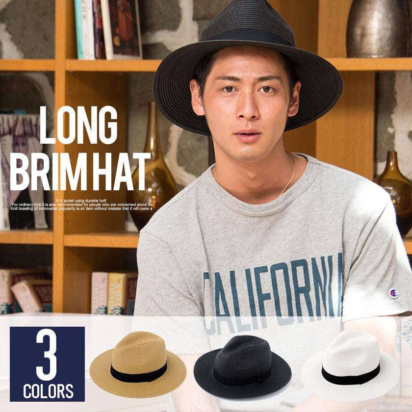 Vicci（ビッチ） 中折れハット メンズ ロングブリムハット/全3色