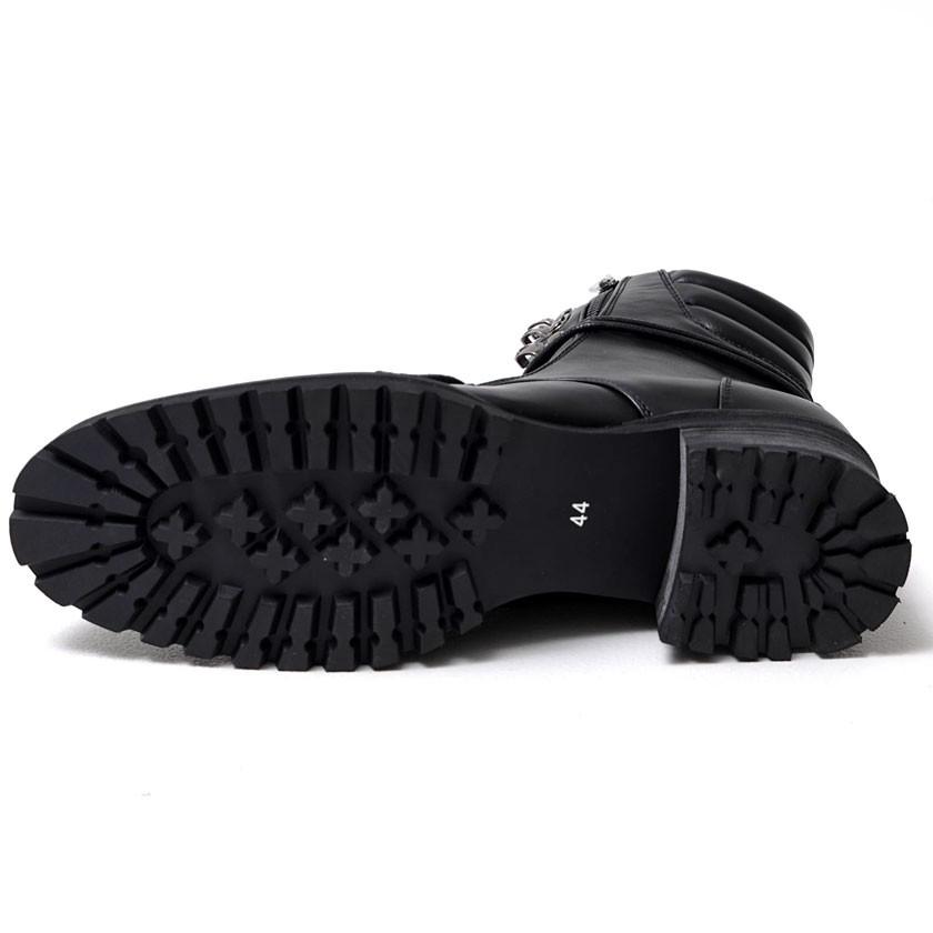 BOREDOM（ボアダム） ブーツ メンズ サイドジップ 靴 BOREDOM